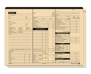 File rite brand™ - heavy 3-in-1 jackets - form 237