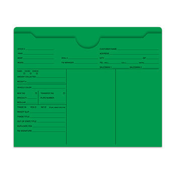 File rite brand™ - custom ultra heavy duty deal envelope jacket (folder)