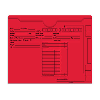 File rite brand™ - custom ultra heavy duty deal envelope jacket (folder)