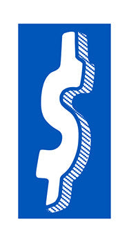 Number window sticker