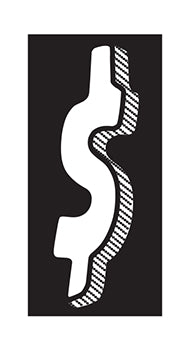 Number window sticker