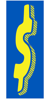 Number window sticker