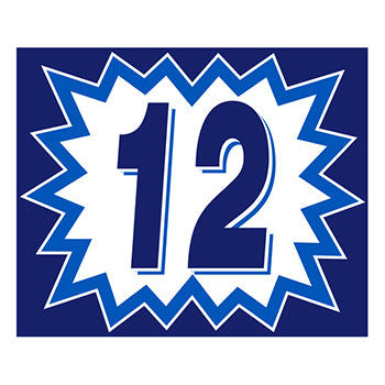 Blast year window stickers