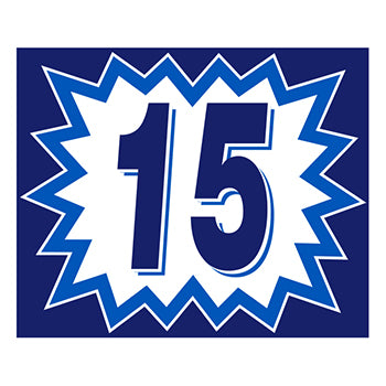 Blast year window stickers