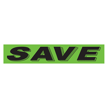 Slogan window stickers