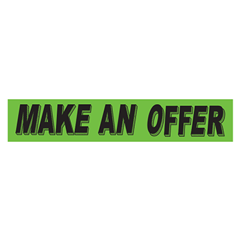 Slogan window stickers