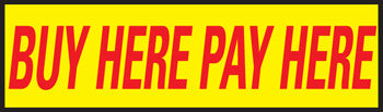 Slogan window stickers