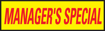 Slogan window stickers