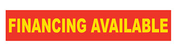 Slogan window stickers