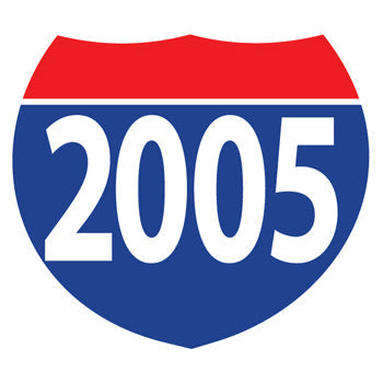 Window stickers - interstate shields