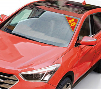 Window stickers - auto angles