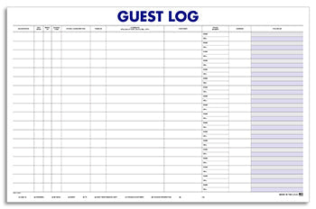 Guest log