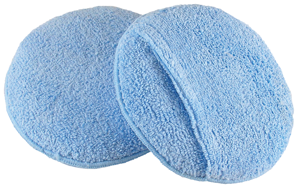 Round Microfiber Wax Applicator