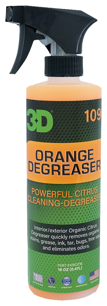 3D® Cleaner - Orange Degreaser - 16 ounce