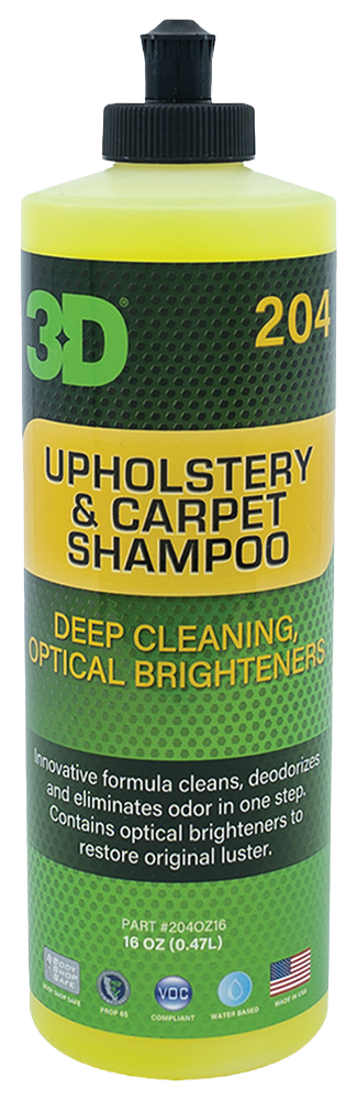 3D® Cleaner - Upholstery & Carpet Shampoo - 16 ounce