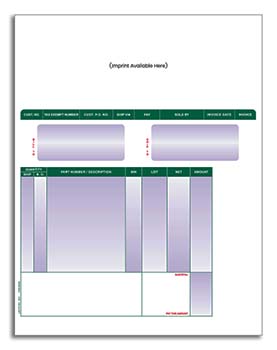 Laser cut sheets - form lzr-pt-inv
