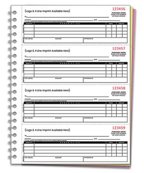 Purchase order books - Form NC-124-2