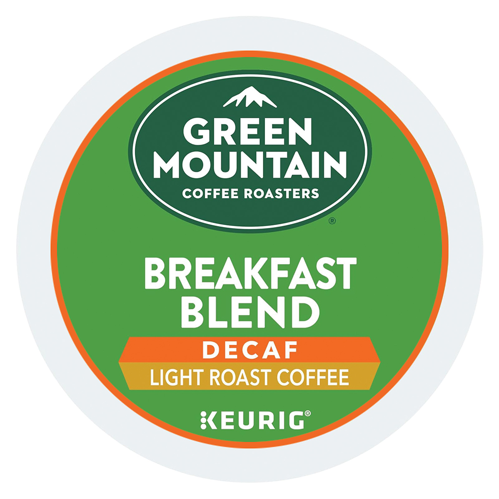 Keurig® K-Cup Pods - Green Mountain Roasters® - Breakfast Blend Decaf
