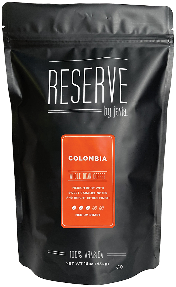 Whole Bean Coffee - 16 oz - Reserve by Javia® - Columbia