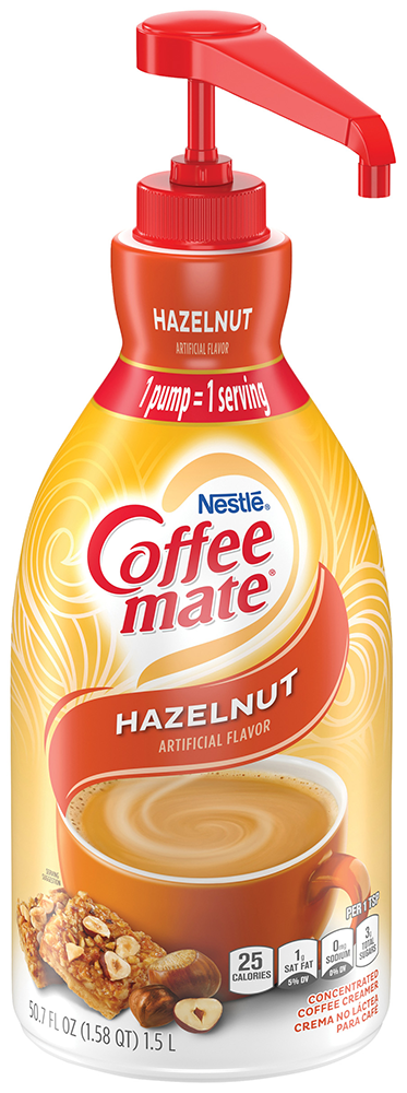 Coffee-Mate® Pump Creamers - Hazelnut