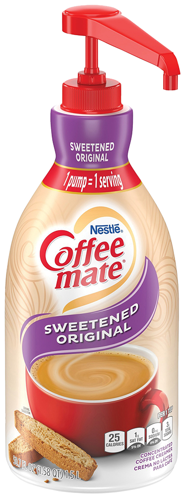 Coffee-Mate® Pump Creamers - Sweetened Original