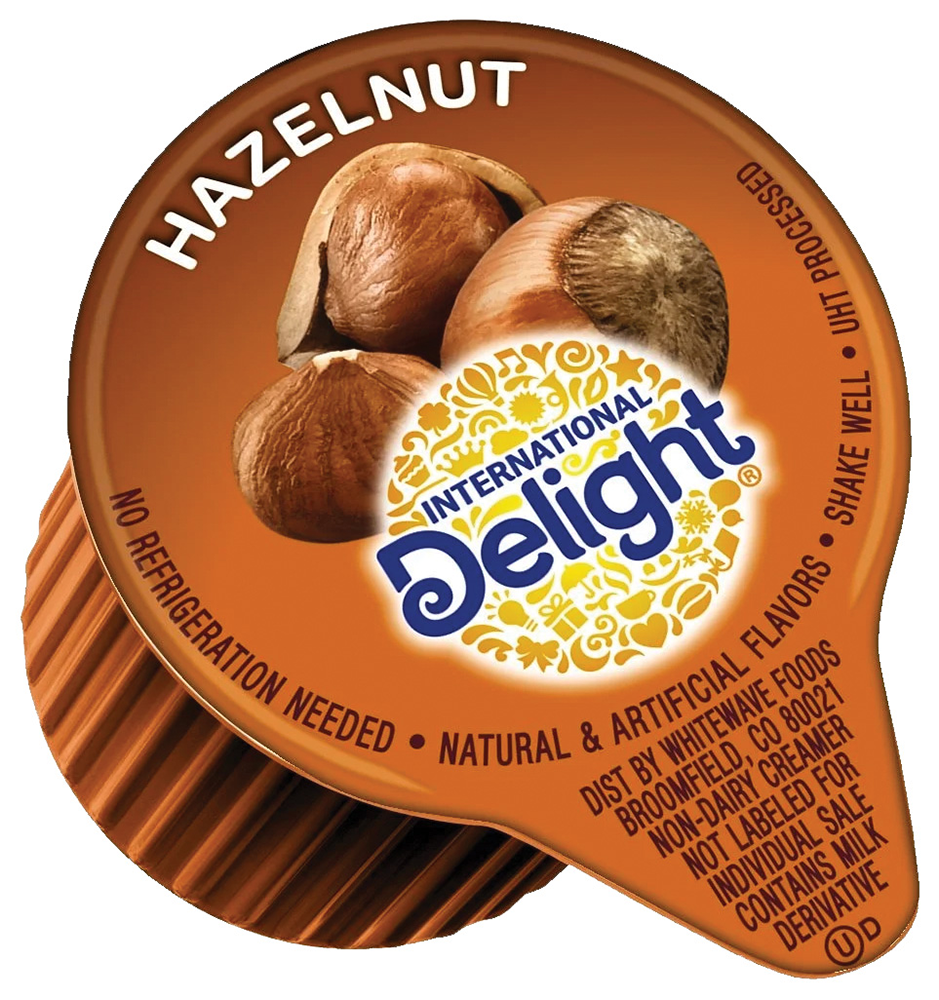Creamer Singles - International Delight - Hazlenut