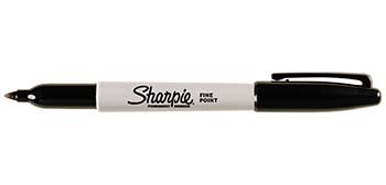 Sharpie® brand - fine tip permanent marker