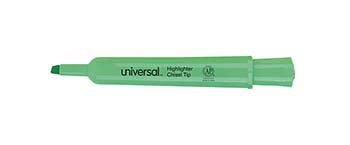 Chisel point highlighter