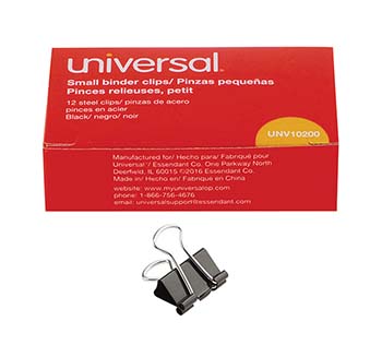 Small binder clips