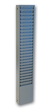 Time card / job ticket rack