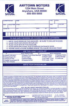 Night drop (after hours) envelope - custom imprinted