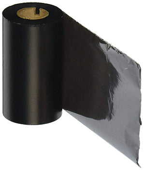Black ribbon (wax resin) - 5 in 1 static cling printing supplies
