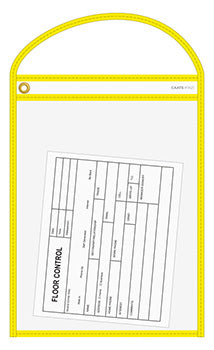 Caats™ brand - stitched work ticket holder