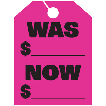 Jumbo mirror hang tags