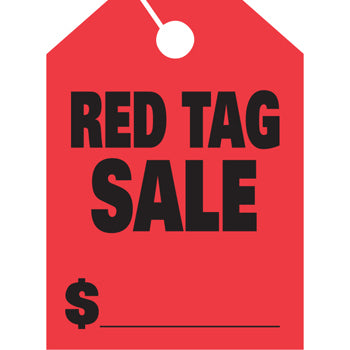 Jumbo mirror hang tags