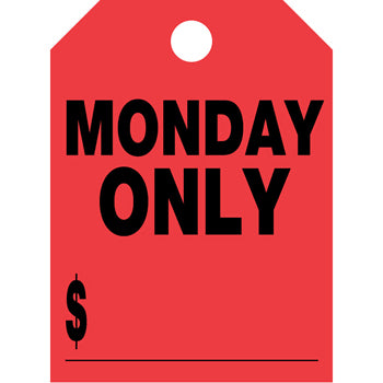 Custom mirror hang tags