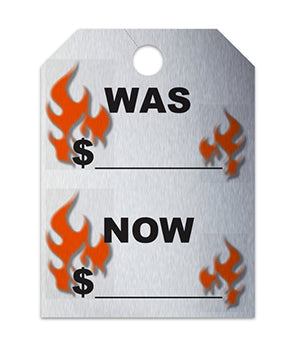 Custom mirror hang tags