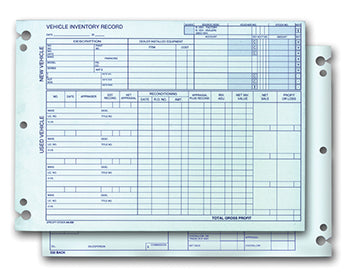 Vehicle inventory records - form a-532