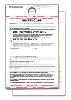 Peel-n-Seal™ Brand - 2-part hanging buyers guide