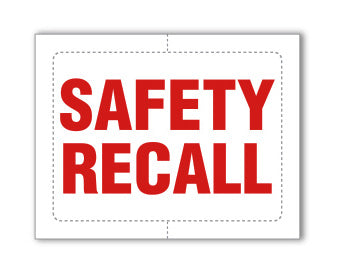 Peel-n-Seal™ Brand - addendum stickers (adhesive) - custom