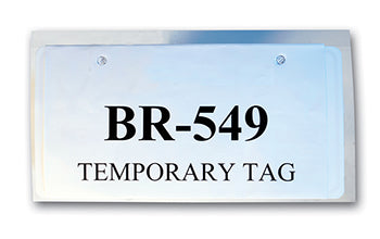 License plate protector