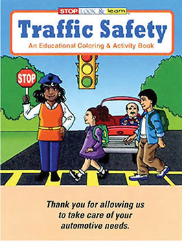 Coloring book - traffic safety