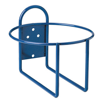 Bulk gallon dispenser wall mounted jug bracket