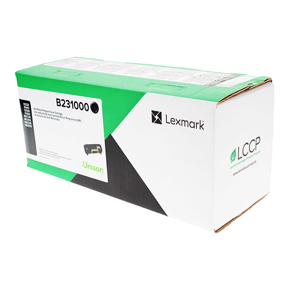 B231000 Black - Lexmark Toner Cartridge