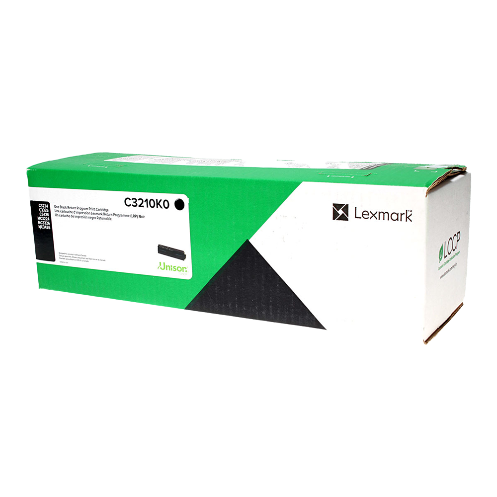C3210K0 Black - Lexmark Toner Cartridge