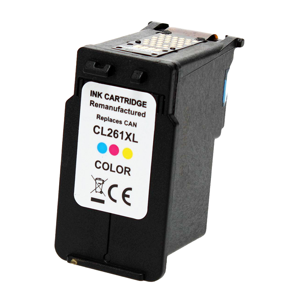 CL-261XL / 3724C001 Tri-Color (Cyan/Magenta/Yellow)- Canon Inkjet Cartridge