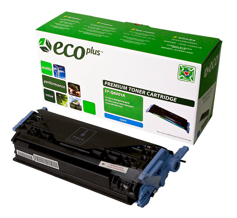 HP 124A / Q6001A / CRG-107 Cyan - HP Toner Cartridge