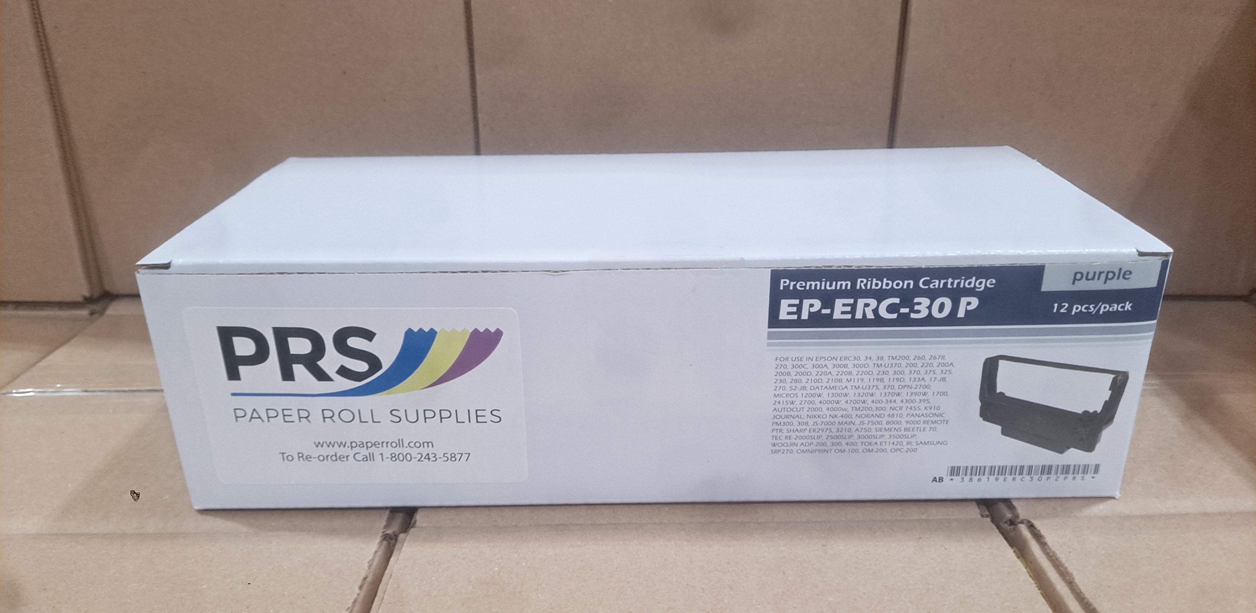 Epson ERC-30/34/38 - Single Color Cartridge Ribbons