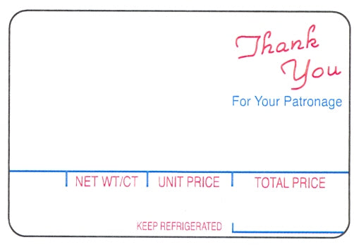 H1583 - Hobart 18VP Scale Label