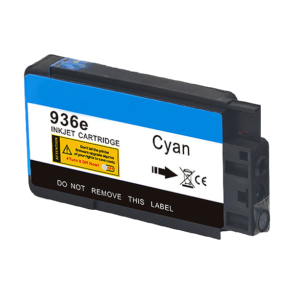 Compatible HP Inkjet 936E - Cyan Color Inkjet - High Yield